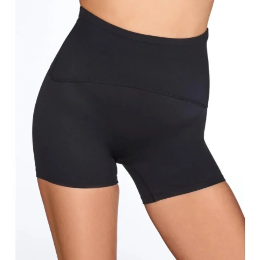 New! Spanx active 4” shorts black 28654